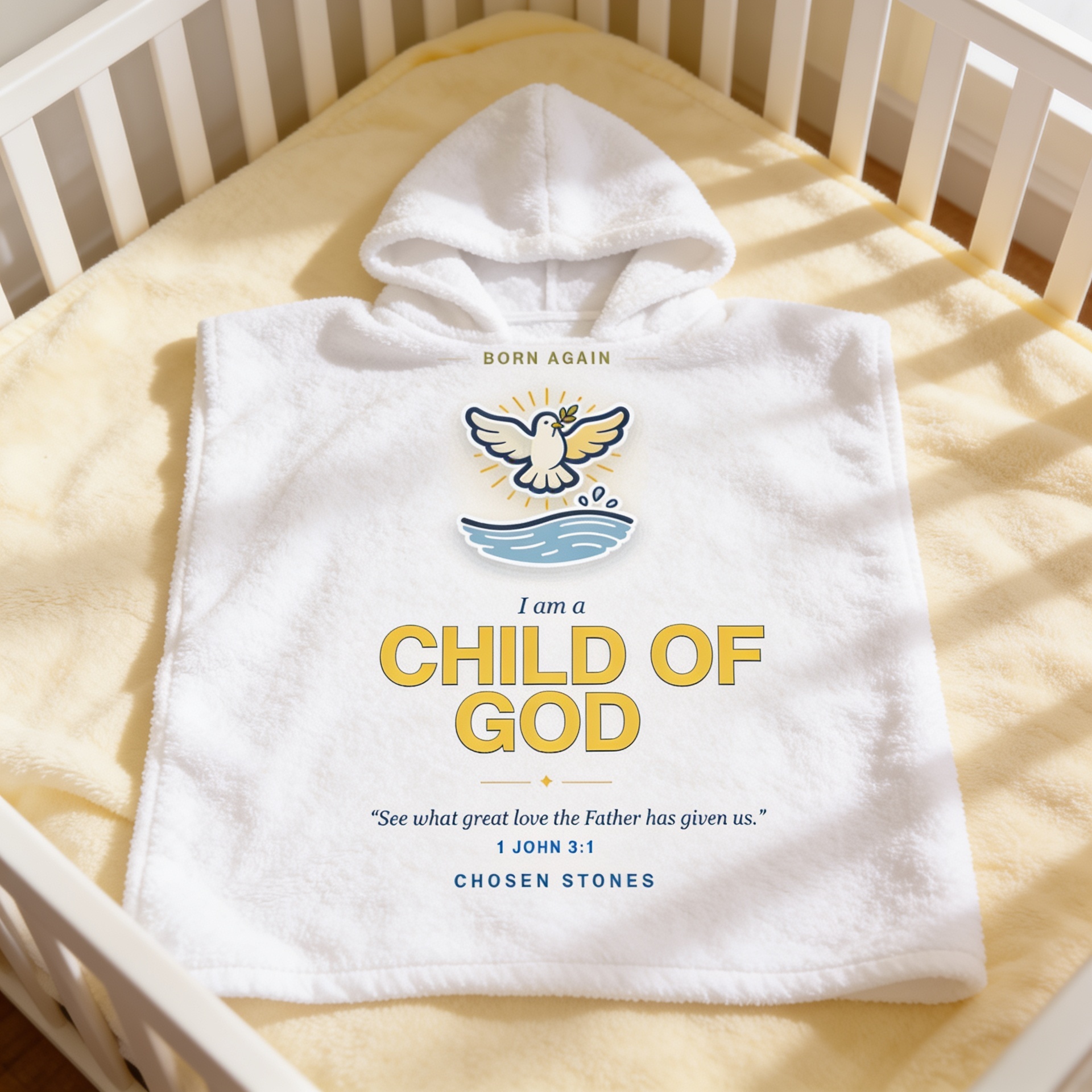 Hooded Baby Towel — Child of God